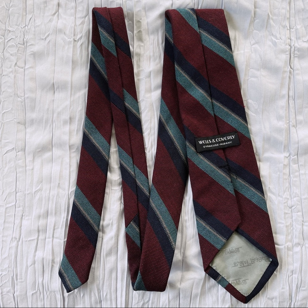 π 2 for $20!! π Menβs Wells & Coverly Necktie - Picture 1 of 8
